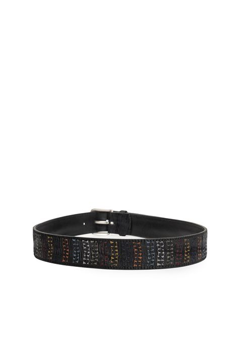 Cintura Blade Trait in cuoio 4 cm ORCIANI | U08355 BTRNER